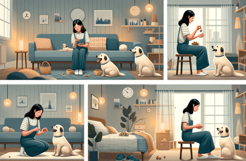 강아지분리불아해결법